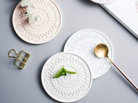 Molde silicona posavaso mandala (